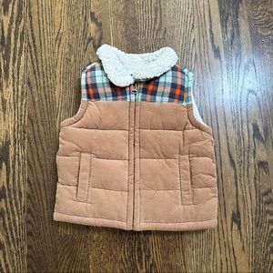 Old Navy Corduroy Sherpa Vest